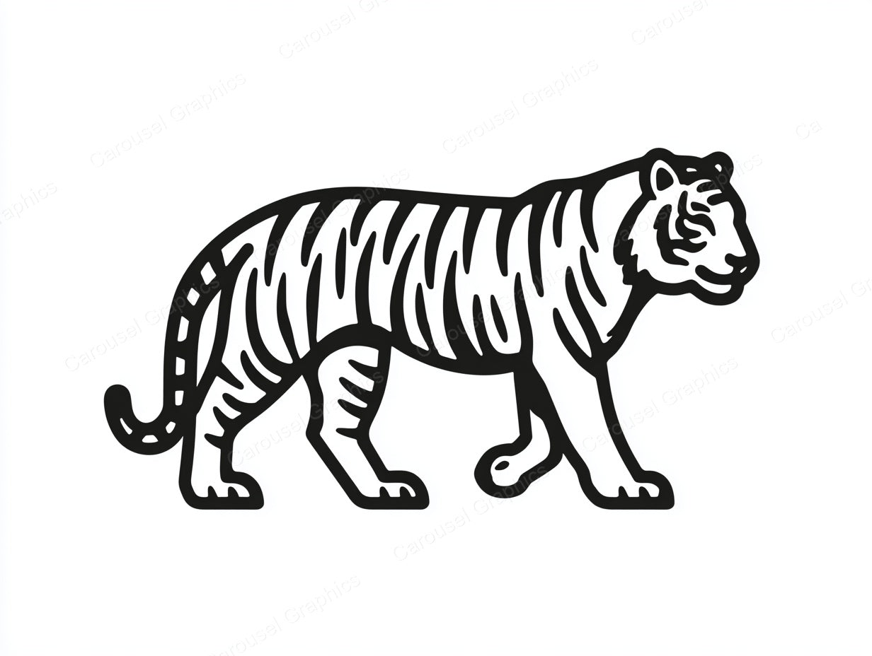 Tiger Vector Graphic preview