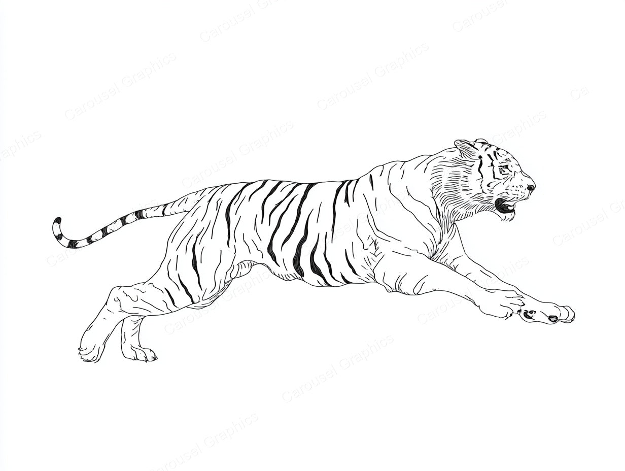 Tiger Vector Graphic preview