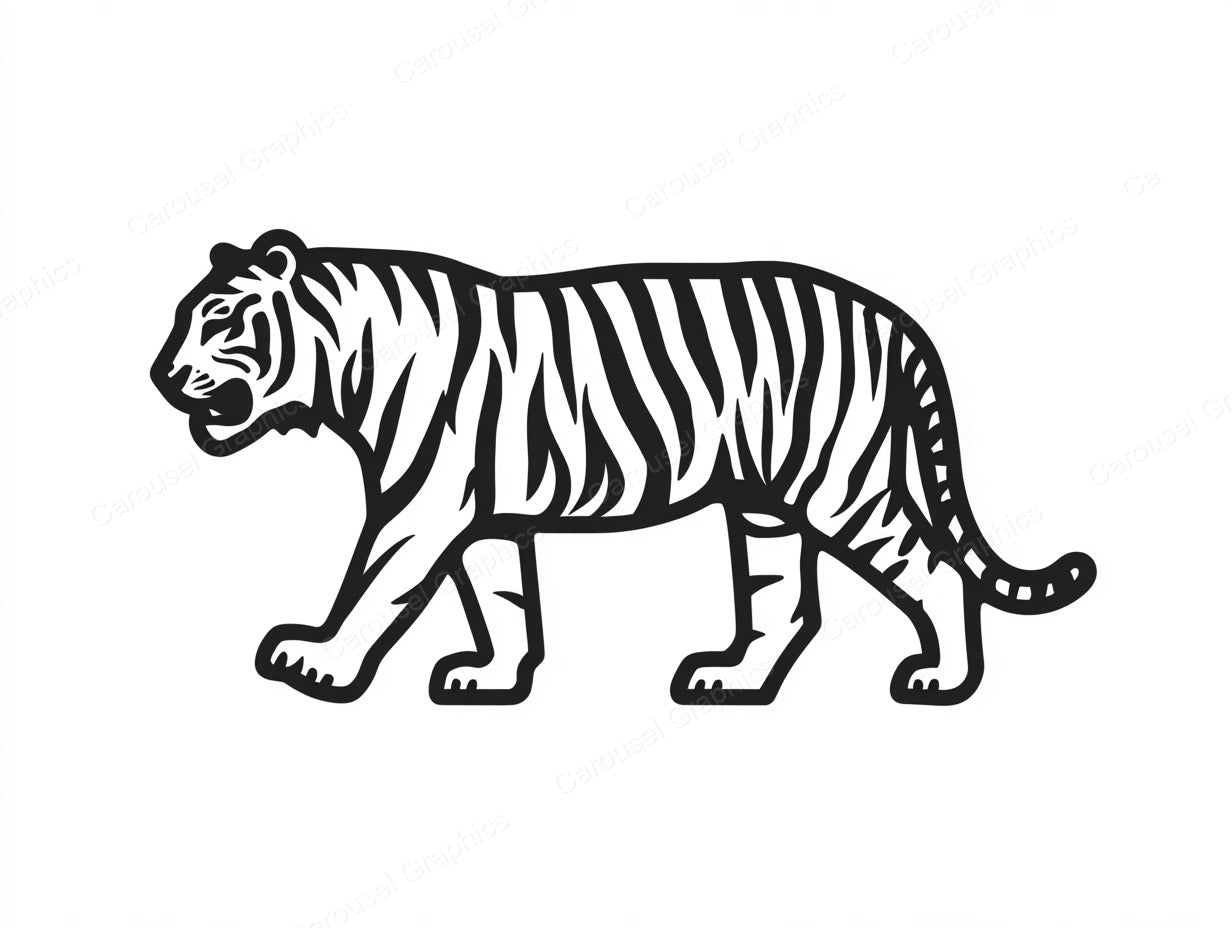 Tiger Vector Graphic preview