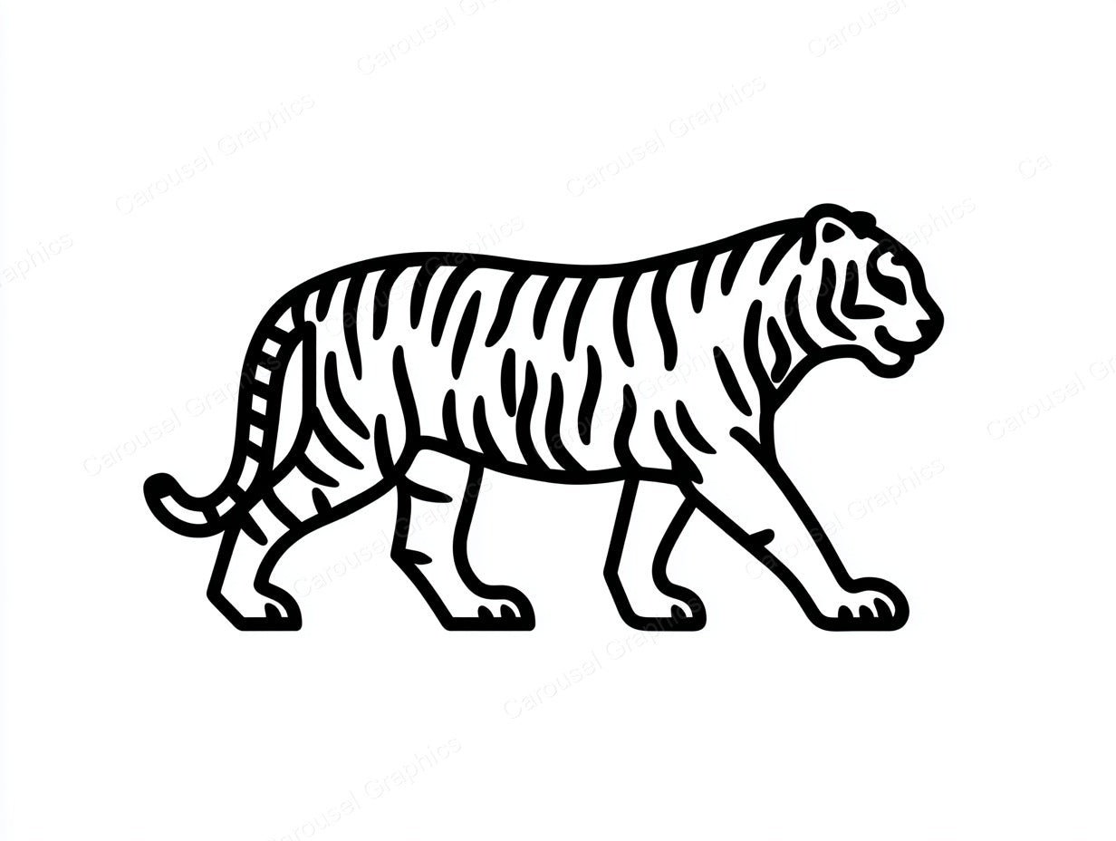 Tiger Vector Graphic preview