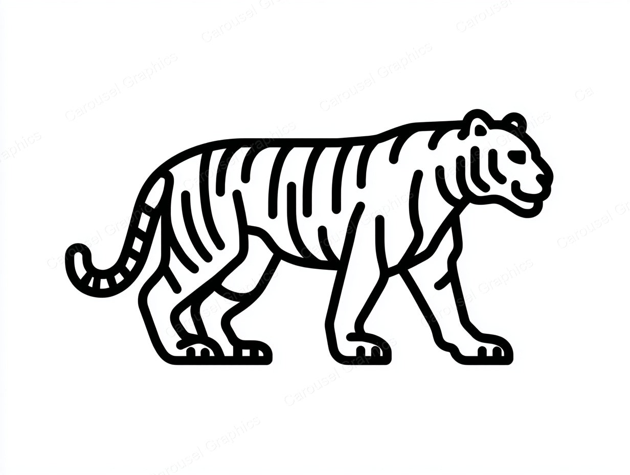 Tiger Vector Graphic preview