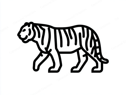 Tiger Vector Graphic preview