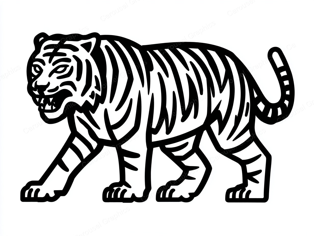 Tiger Vector Graphic preview