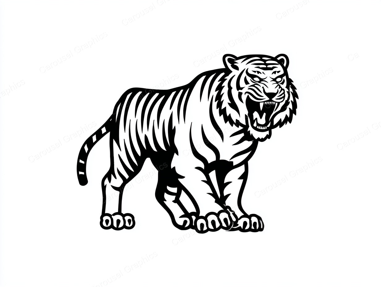 Tiger Vector Graphic preview