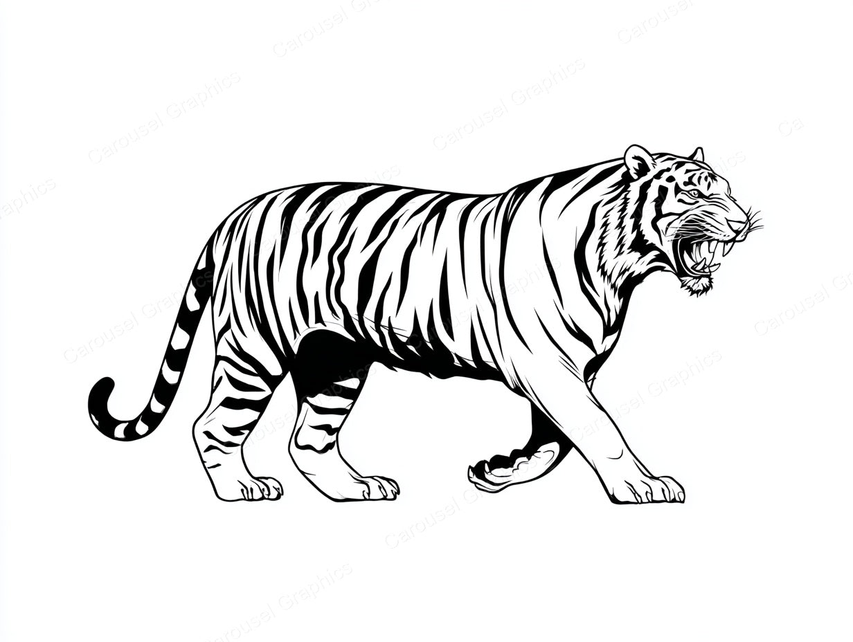 Tiger Vector Graphic preview