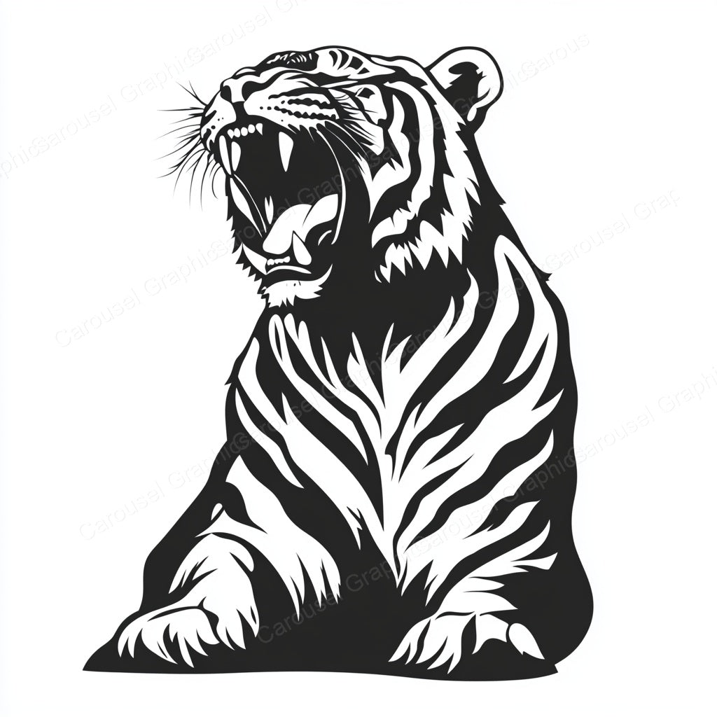 Tiger Vector Graphic preview