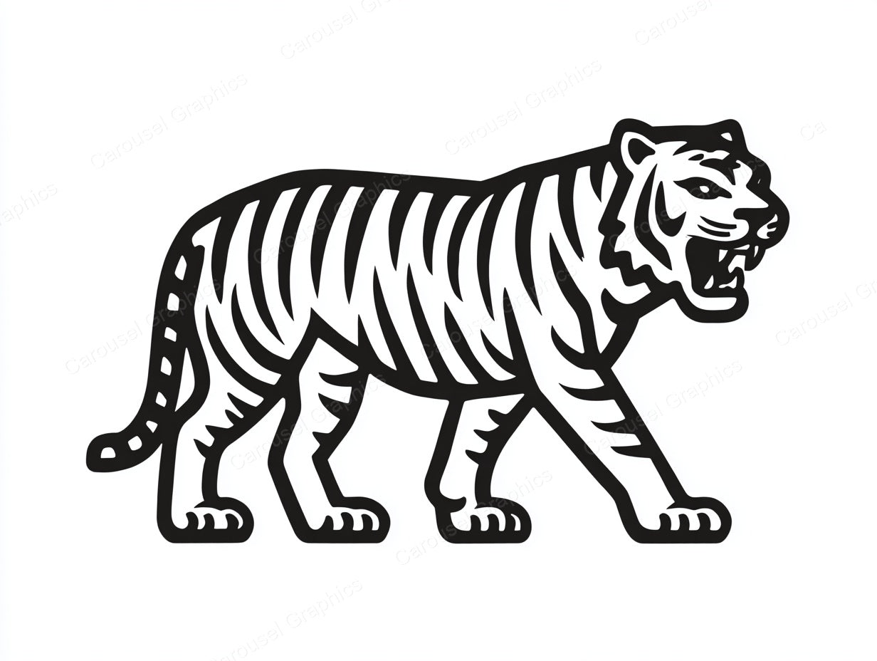 Tiger Vector Graphic preview