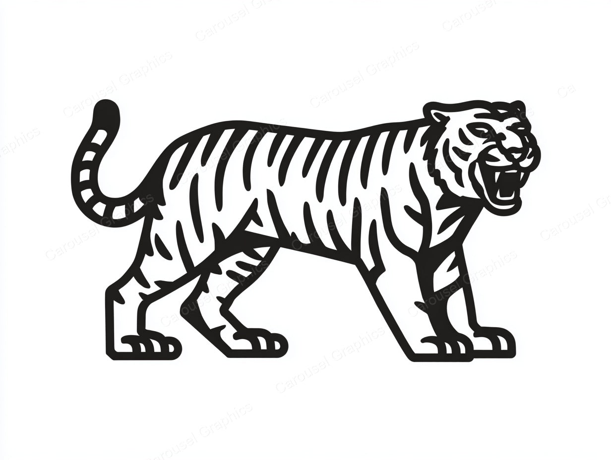 Tiger Vector Graphic preview