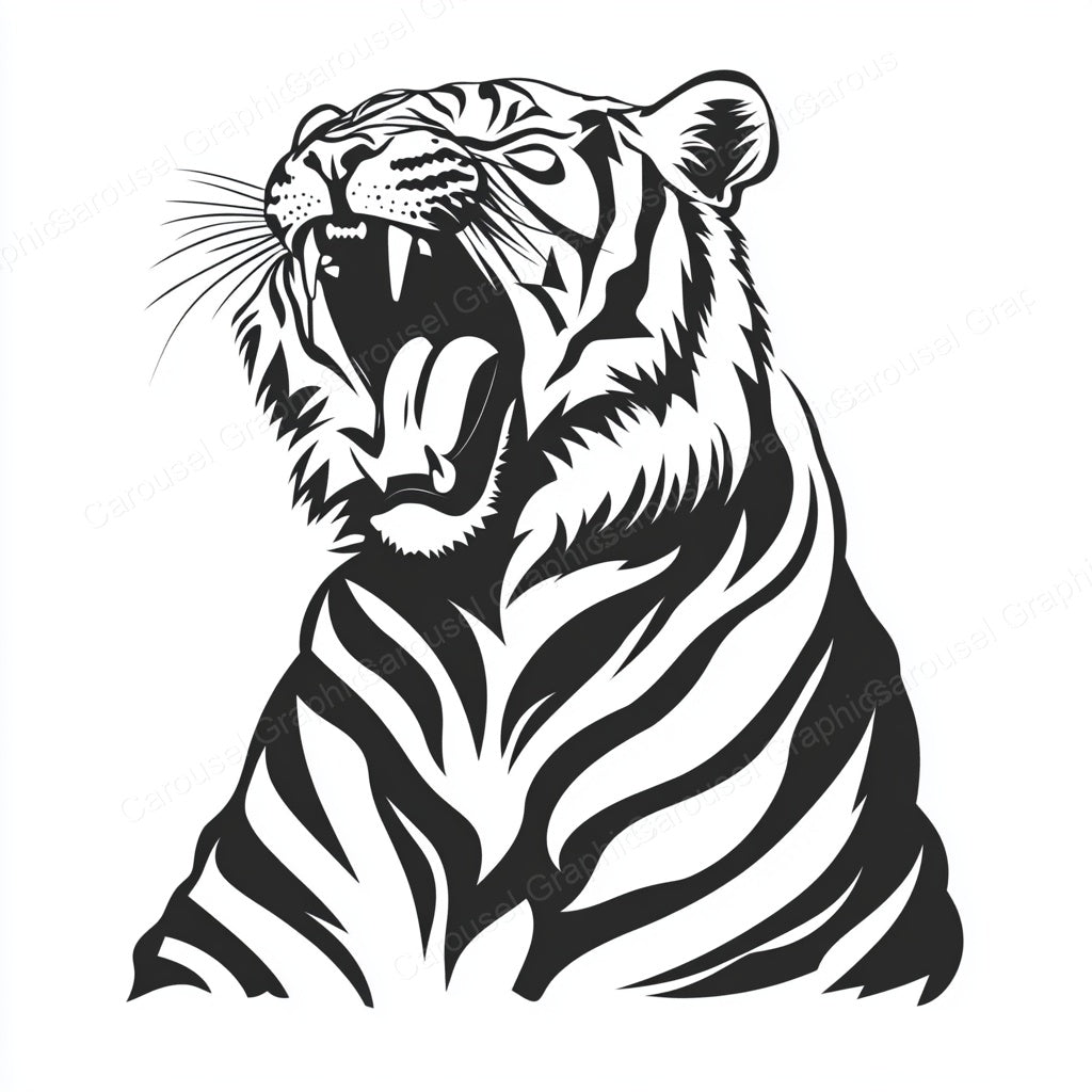 Tiger Vector Graphic preview