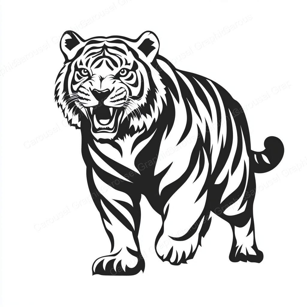Tiger Vector Graphic preview