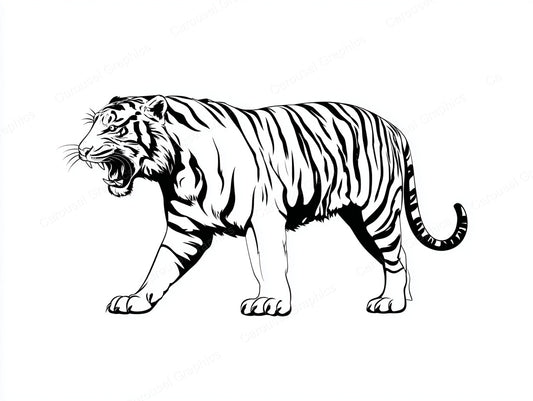 Tiger Vector Graphic preview