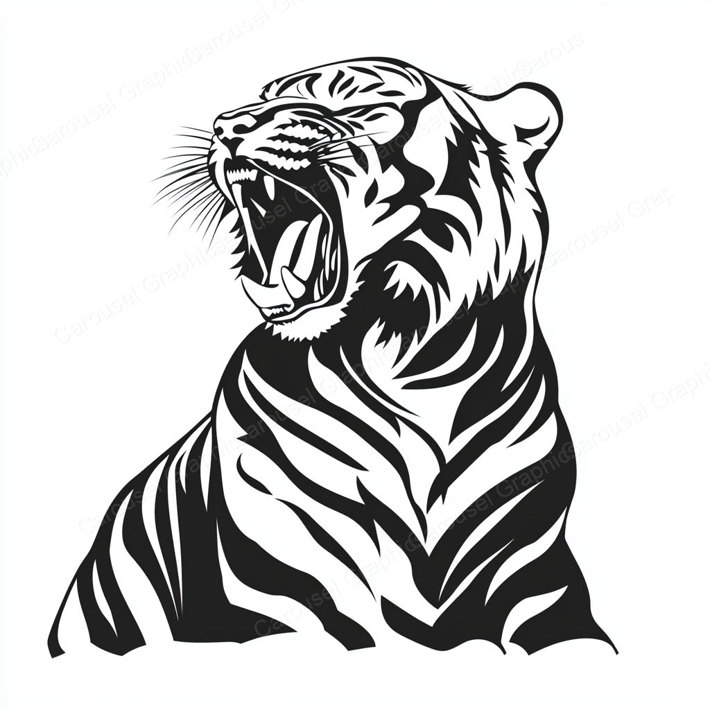 Tiger Vector Graphic preview