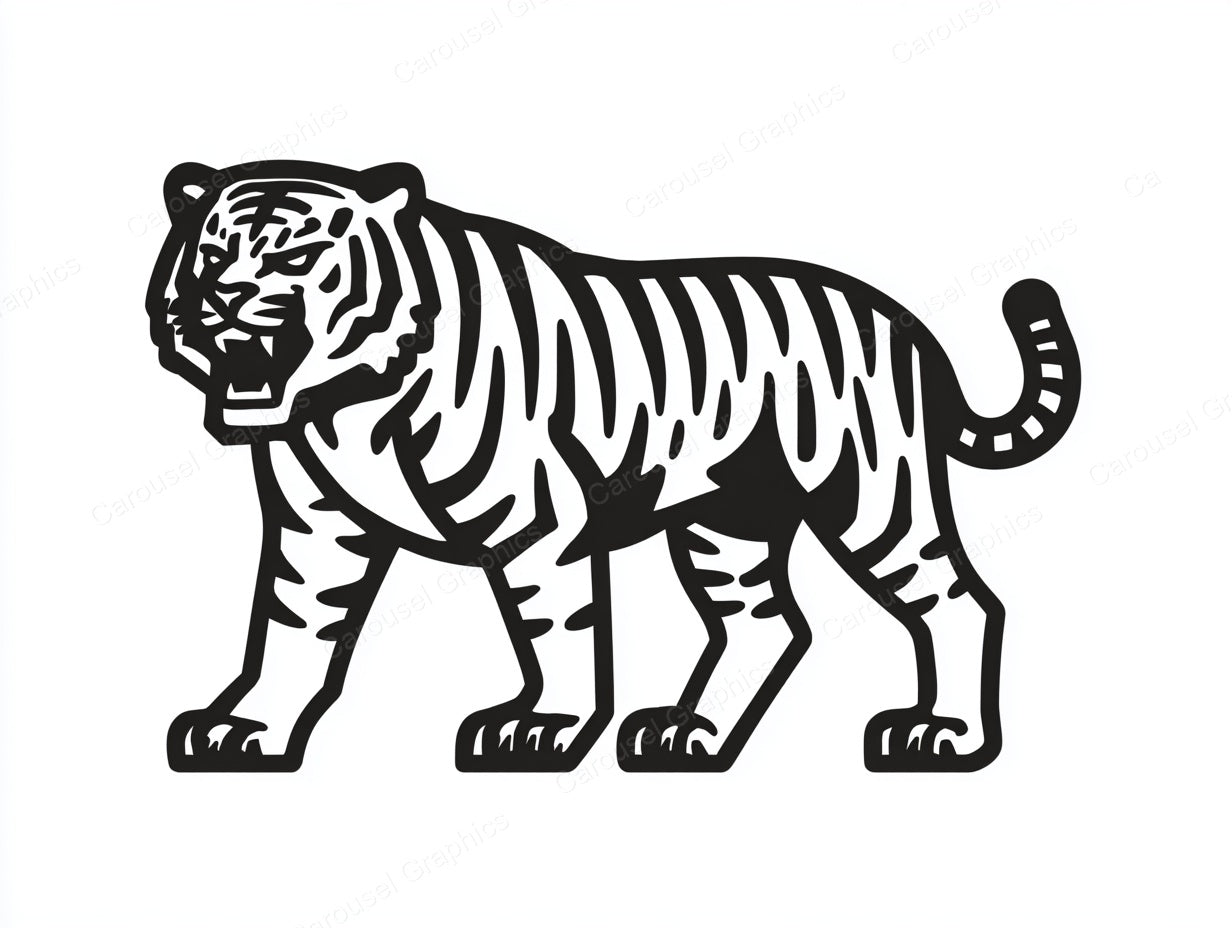 Tiger Vector Graphic preview