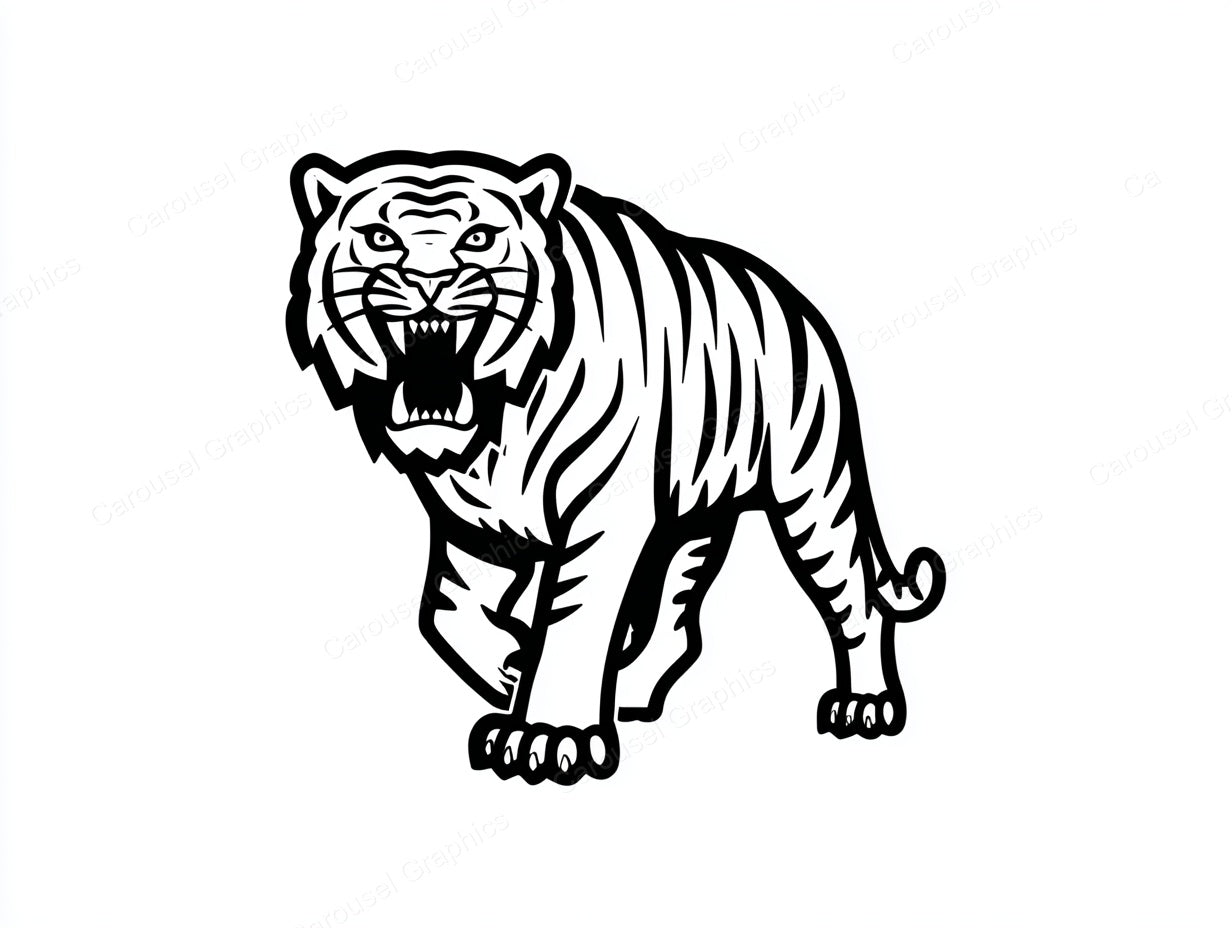 Tiger Vector Graphic preview