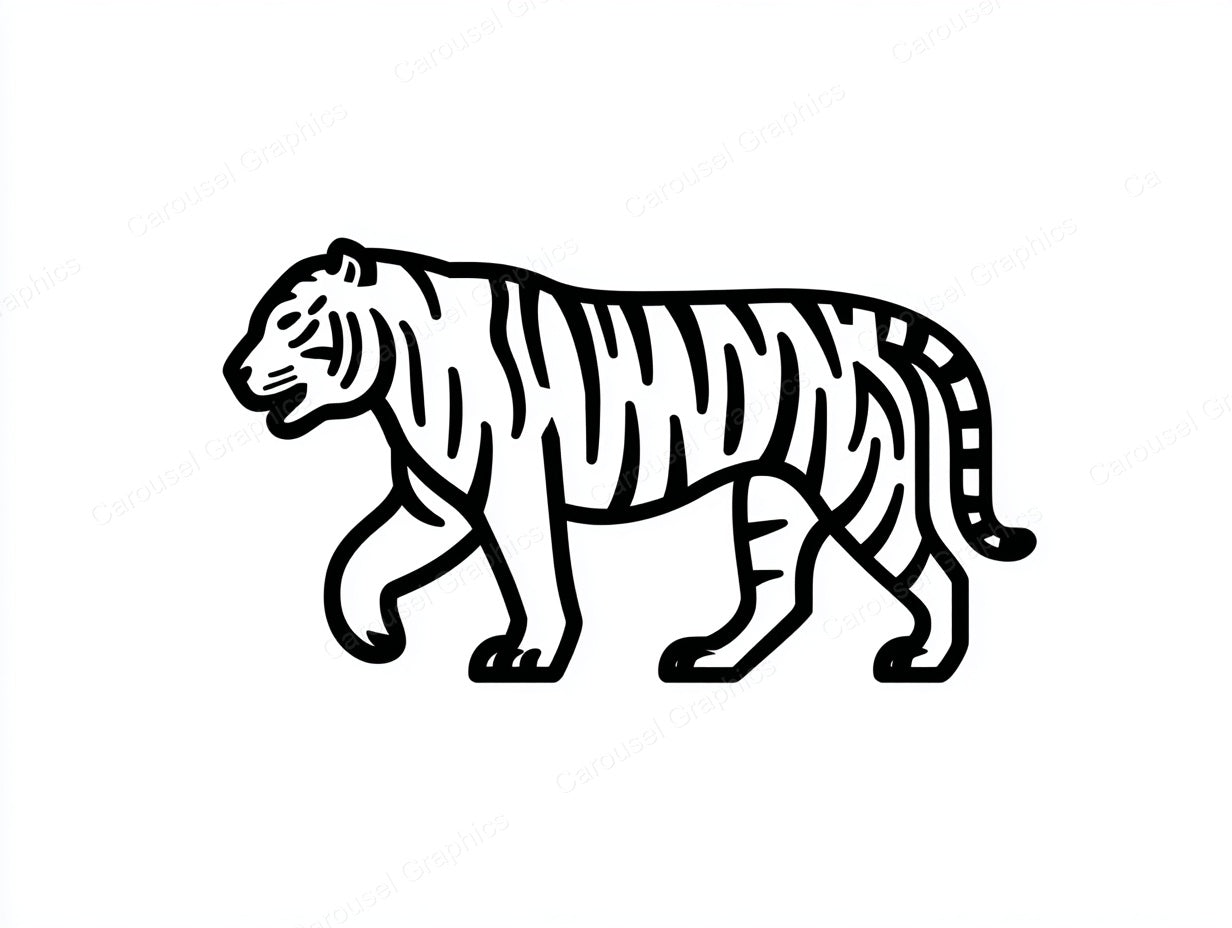 Tiger Vector Graphic preview
