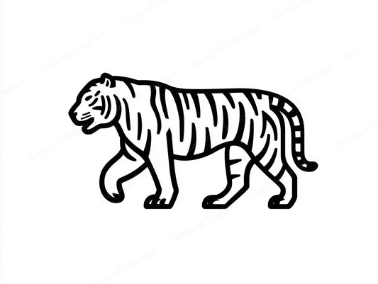 Tiger Vector Graphic preview