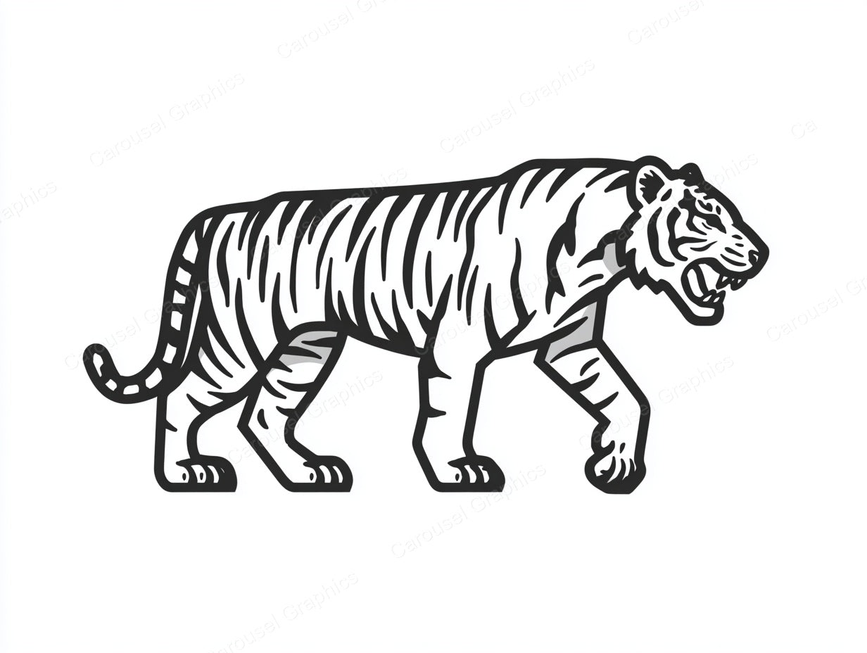 Tiger Vector Graphic preview