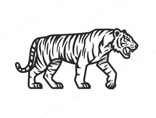 Tiger Vector Graphic preview