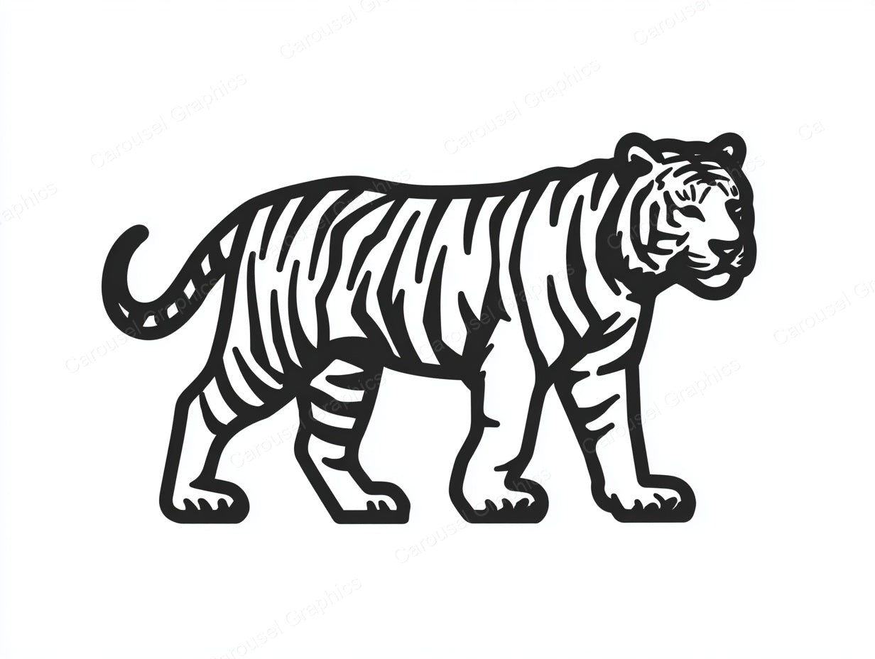 Tiger Vector Graphic preview