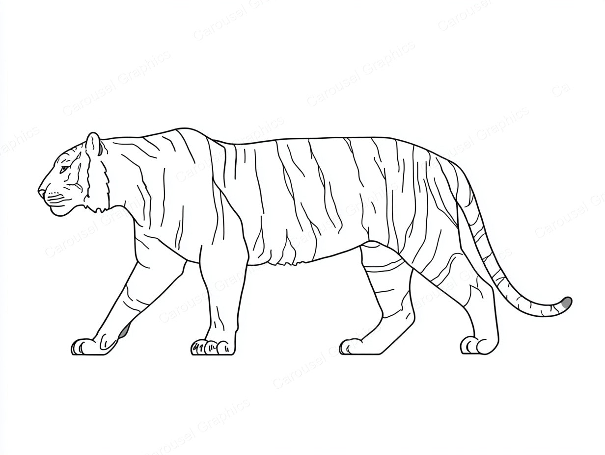 Tiger Vector Graphic preview