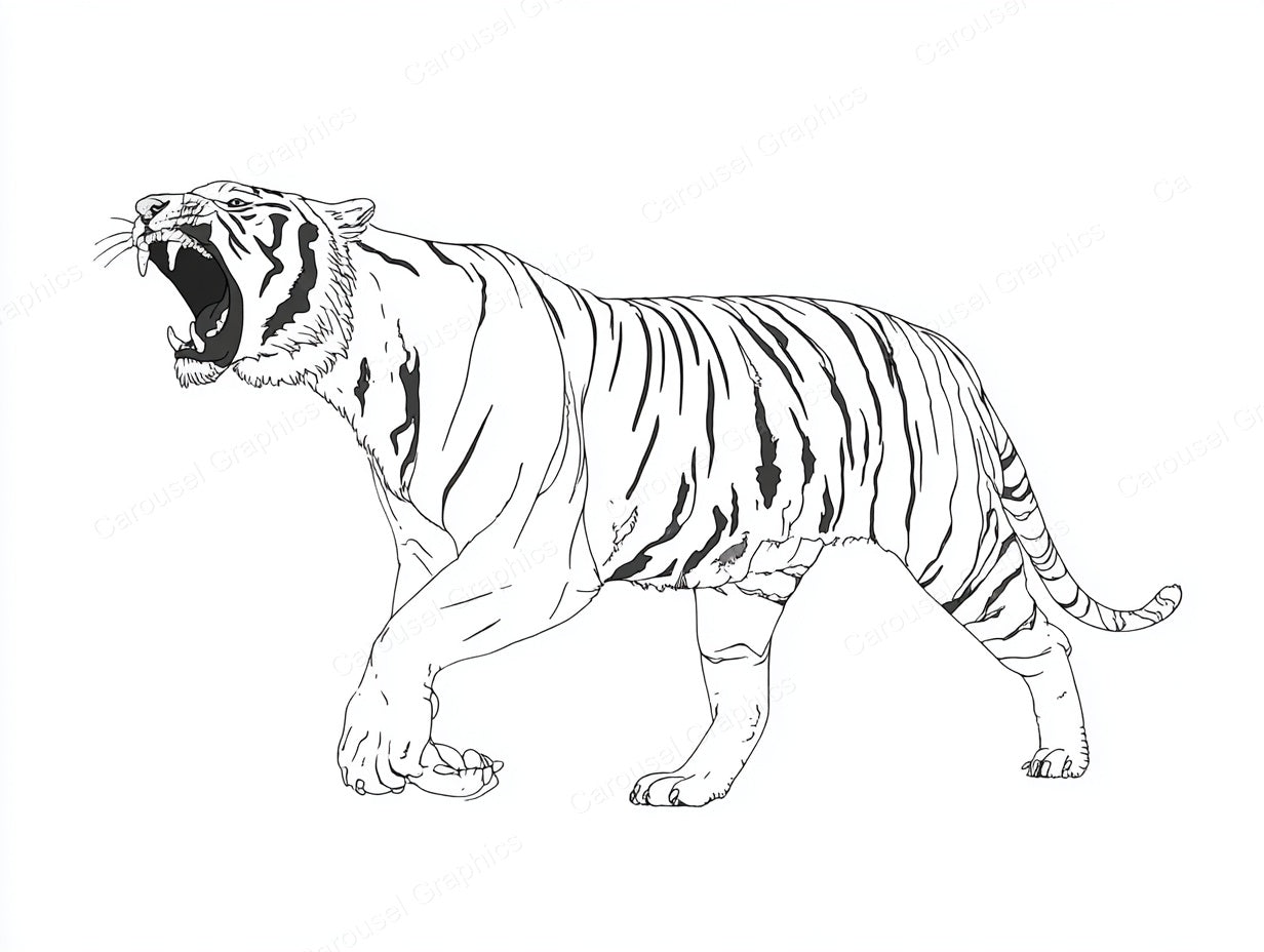 Tiger Vector Graphic preview