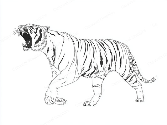 Tiger Vector Graphic preview