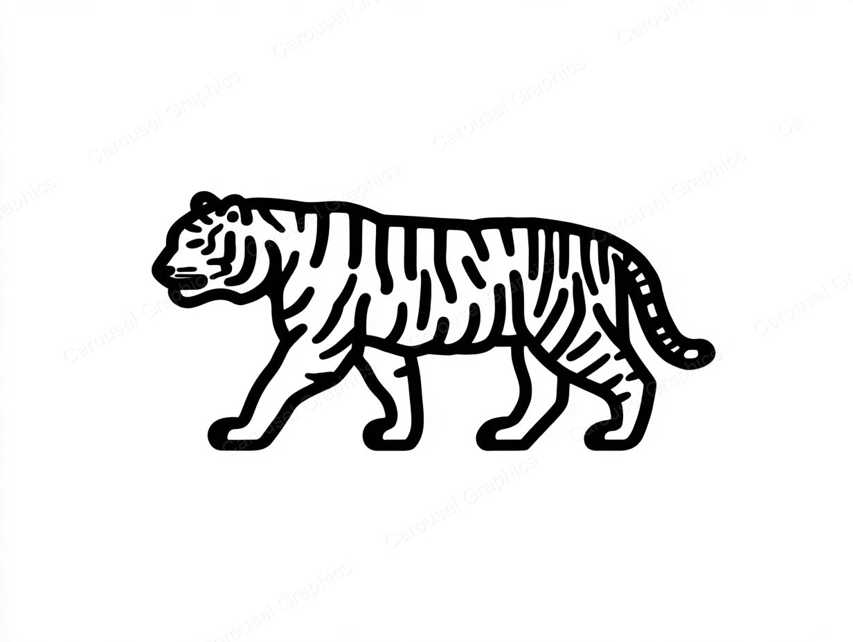 Tiger Vector Graphic preview