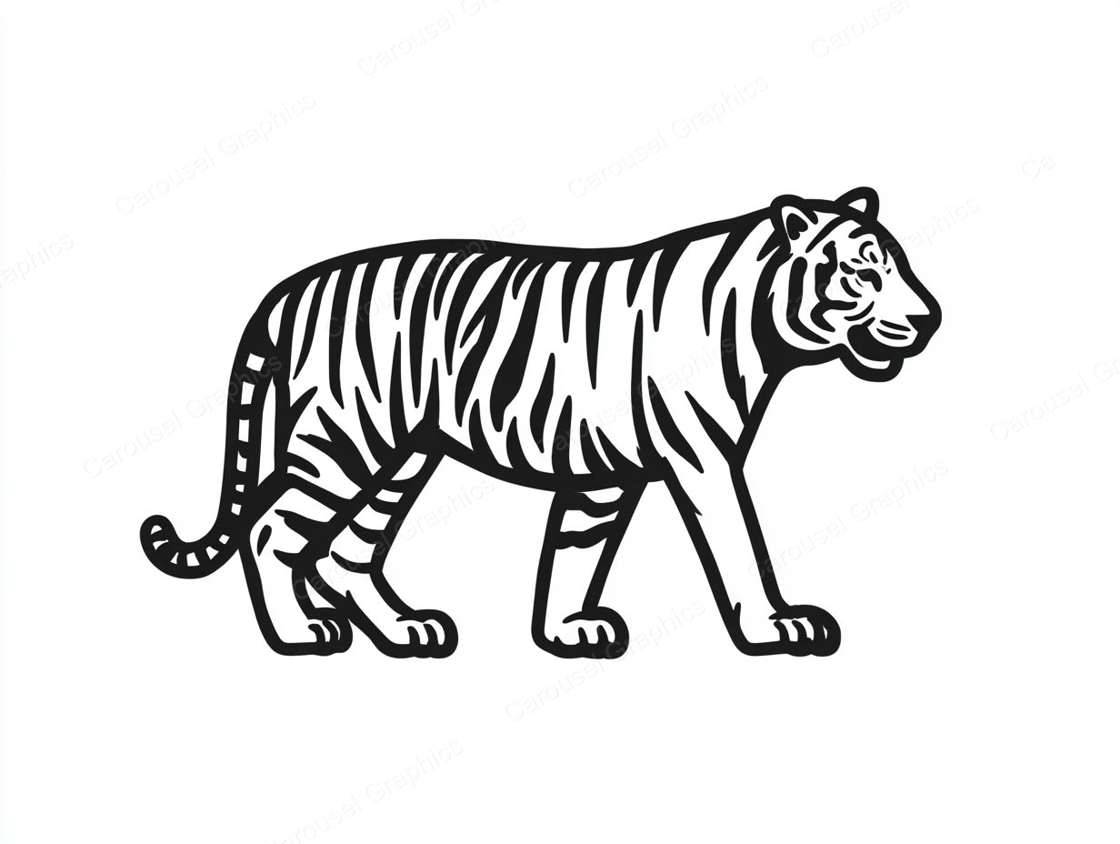 Tiger Vector Graphic preview