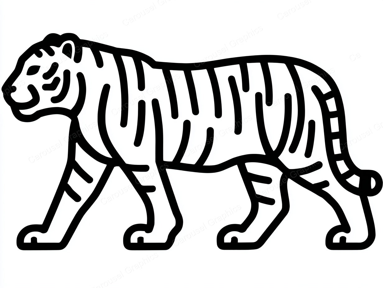 Tiger Vector Graphic preview