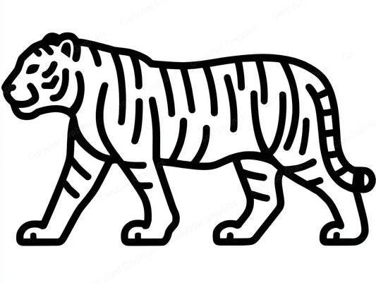Tiger Vector Graphic preview