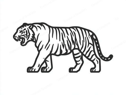 Tiger Vector Graphic preview