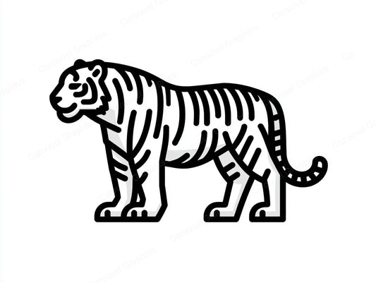 Tiger Vector Graphic preview