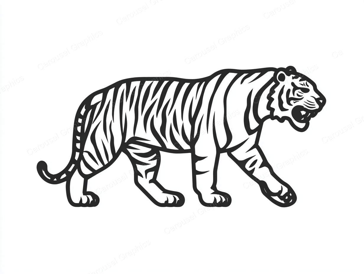 Tiger Vector Graphic preview