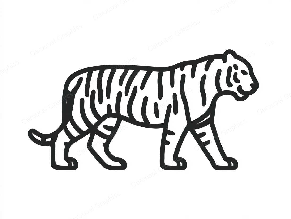 Tiger Vector Graphic preview