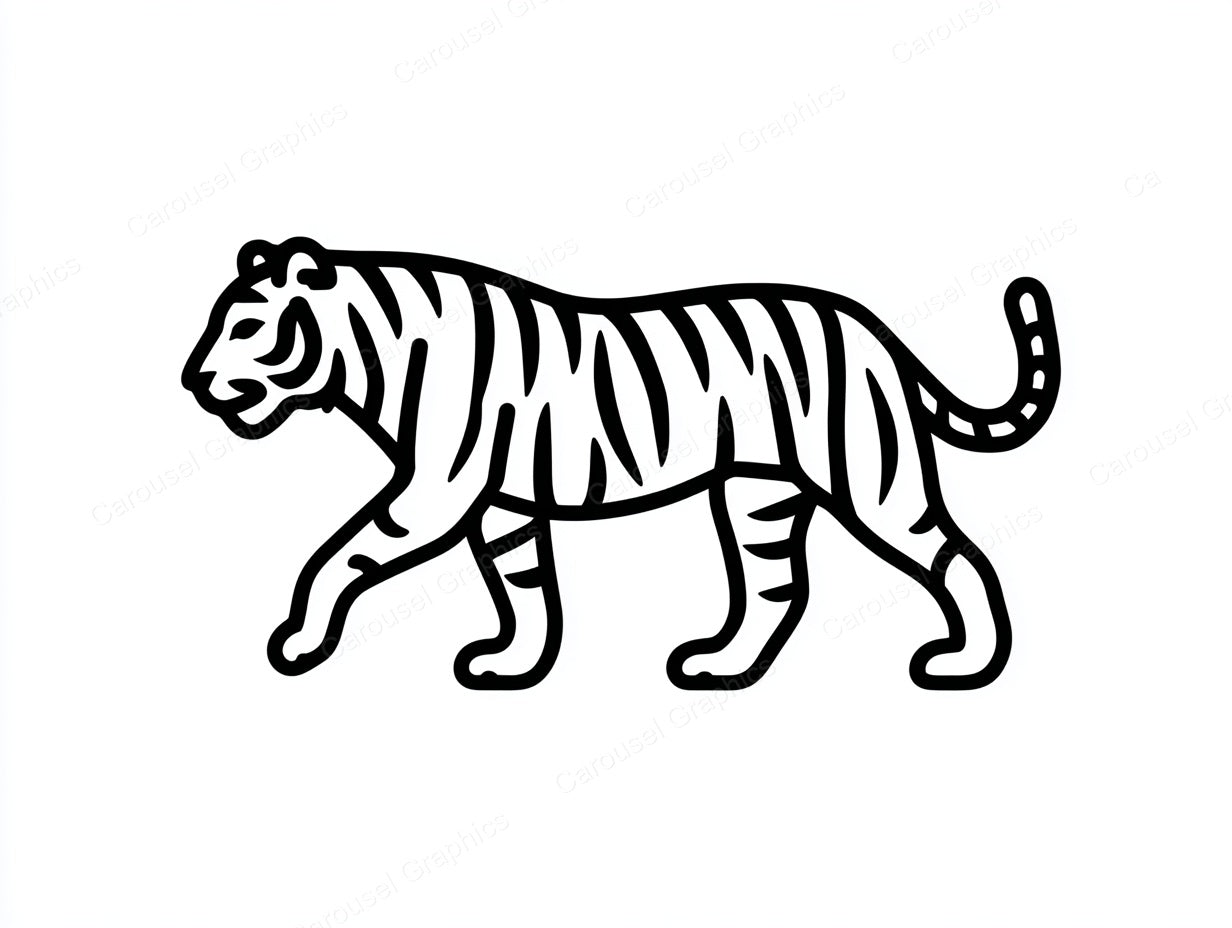 Tiger Vector Graphic preview