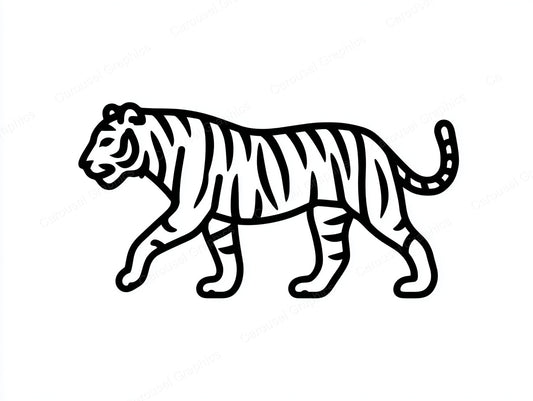 Tiger Vector Graphic preview
