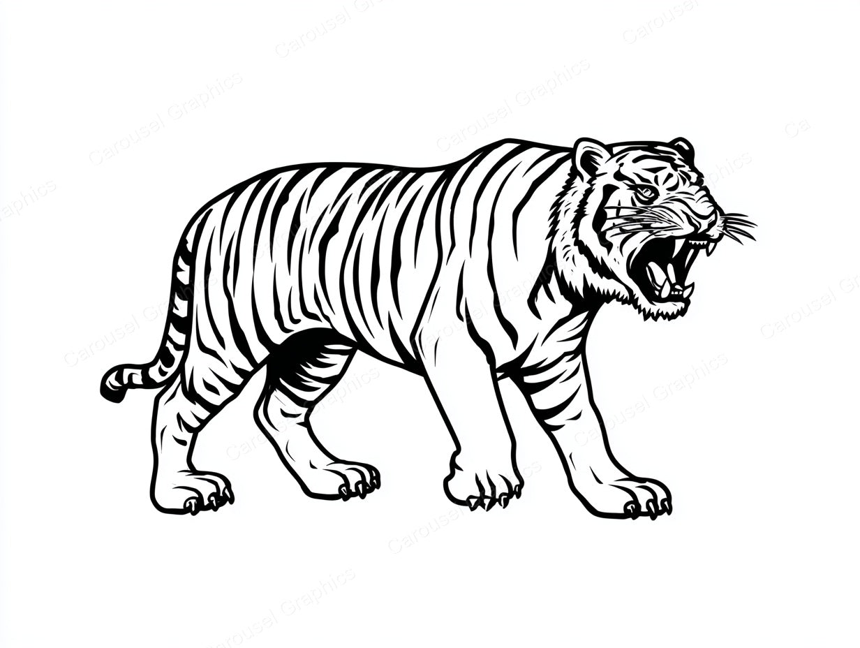 Tiger Vector Graphic preview