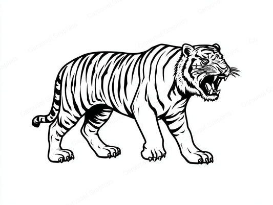 Tiger Vector Graphic preview