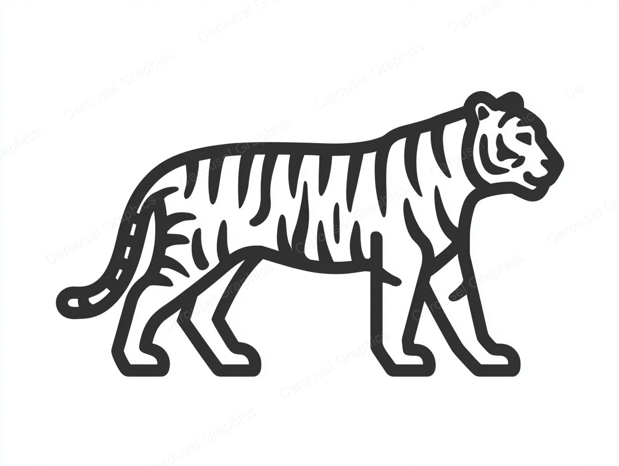 Tiger Vector Graphic preview