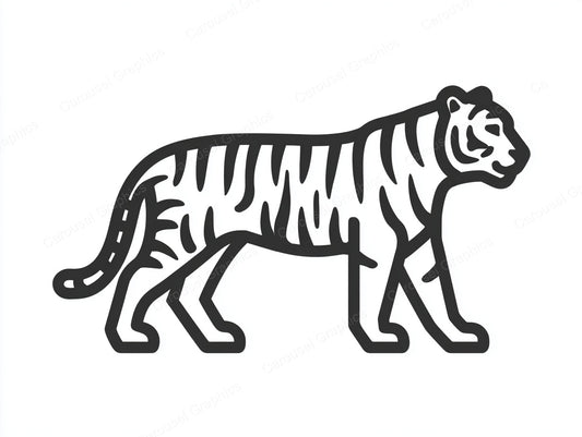 Tiger Vector Graphic preview