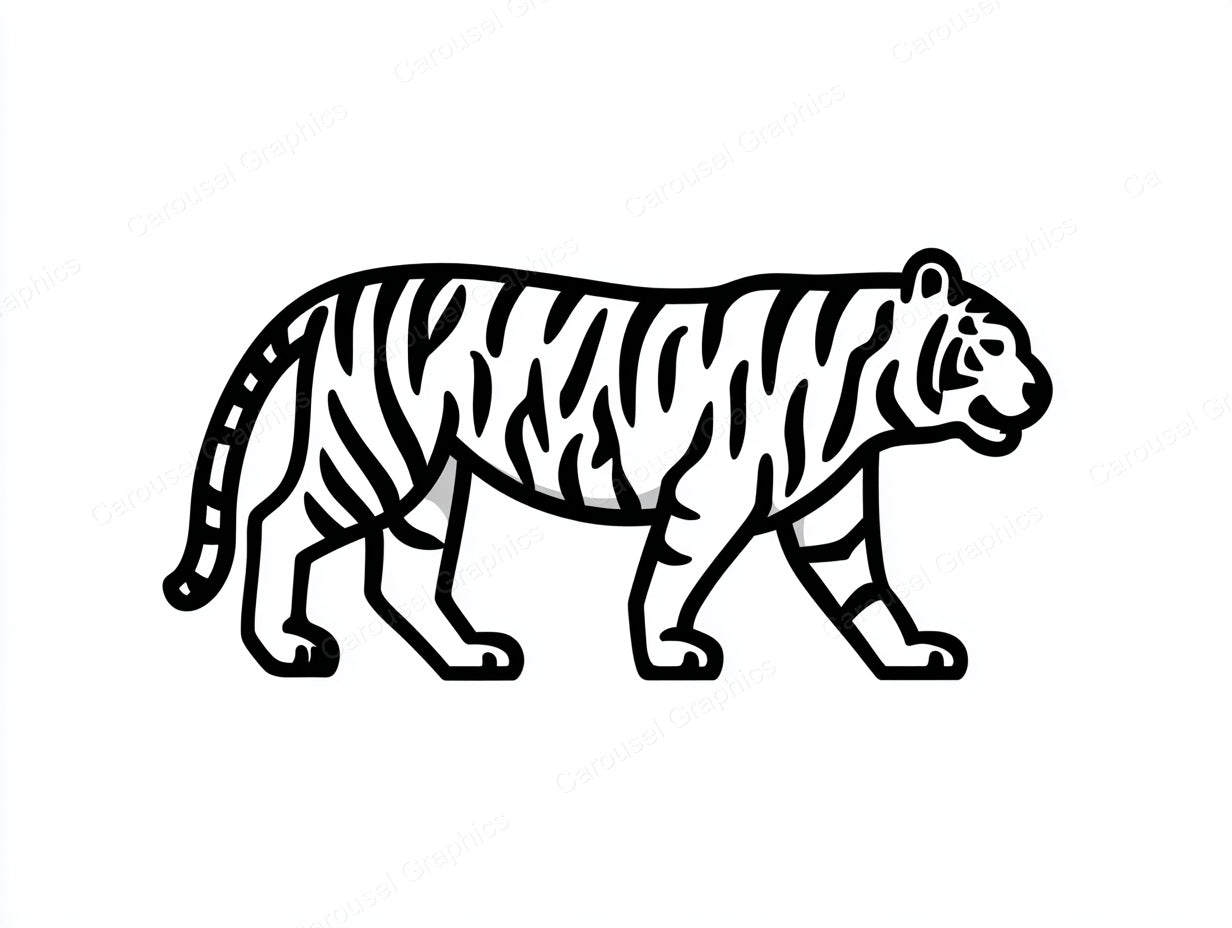 Tiger Vector Graphic preview