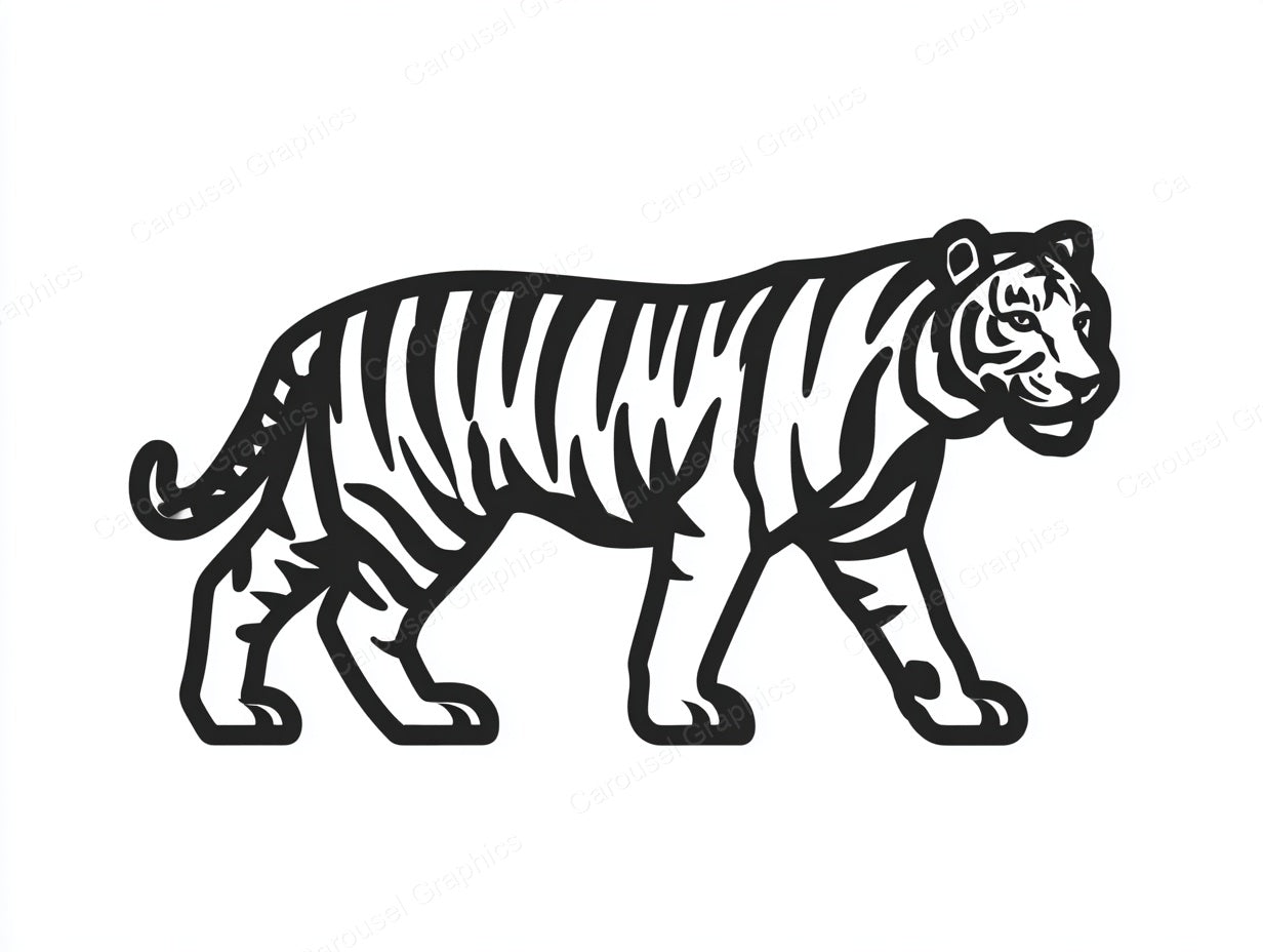 Tiger Vector Graphic preview