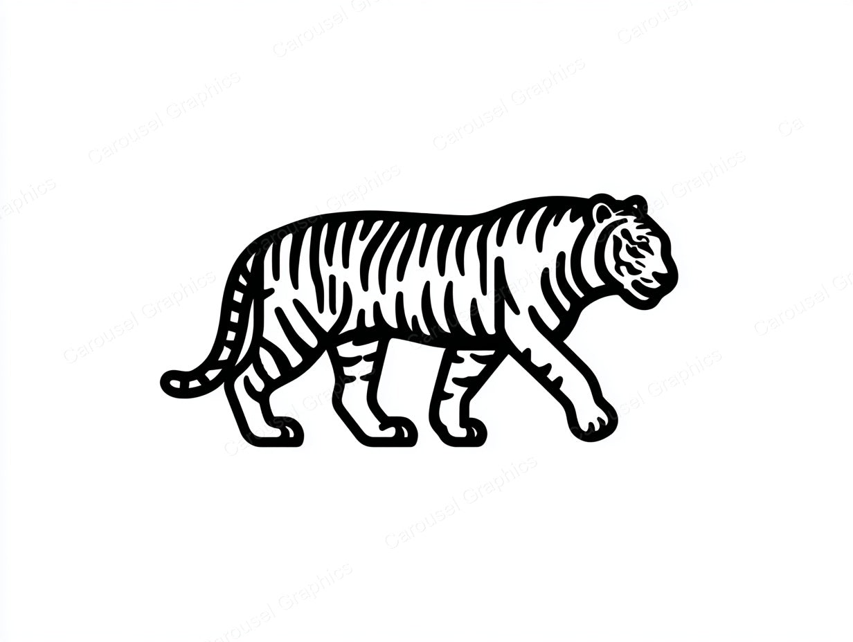 Tiger Vector Graphic preview