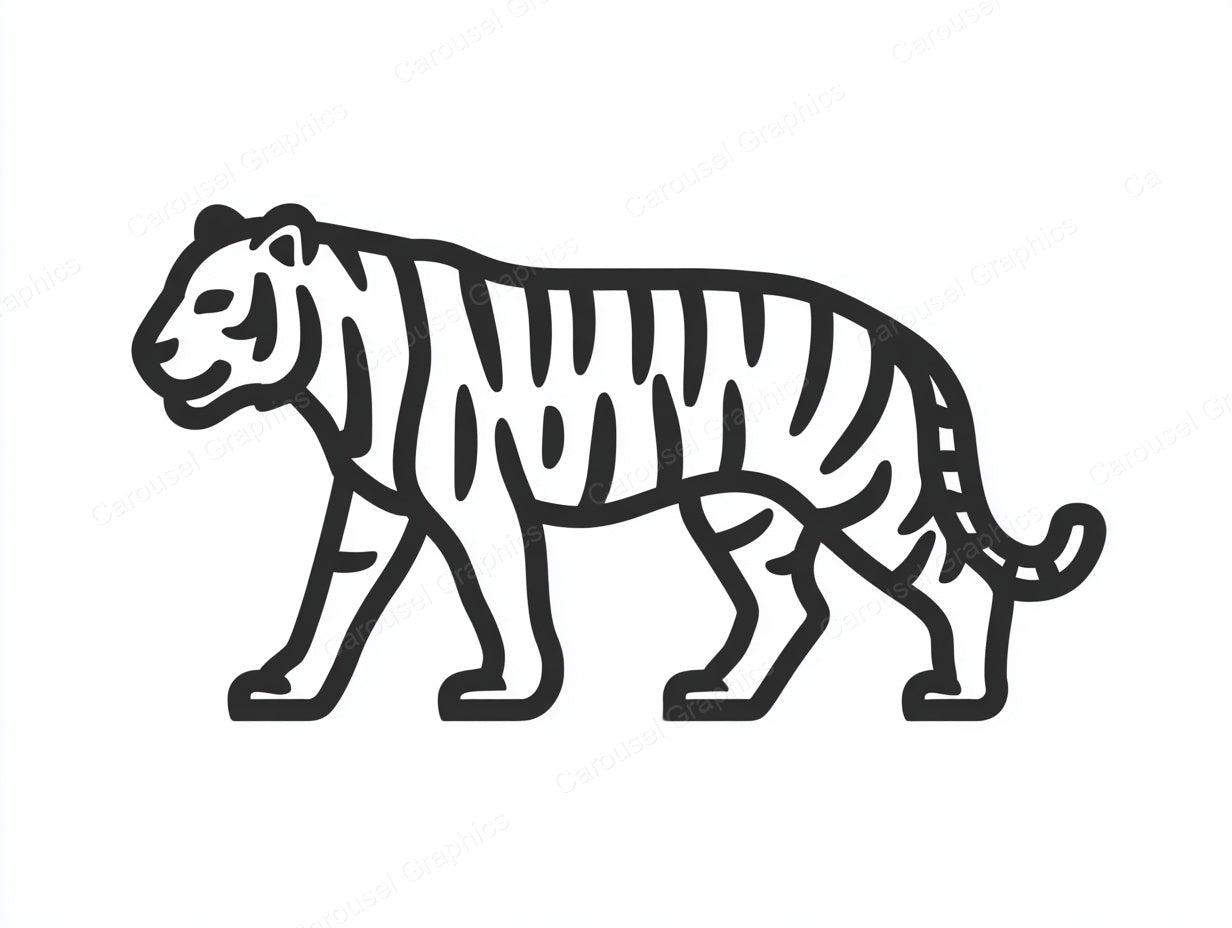 Tiger Vector Graphic preview