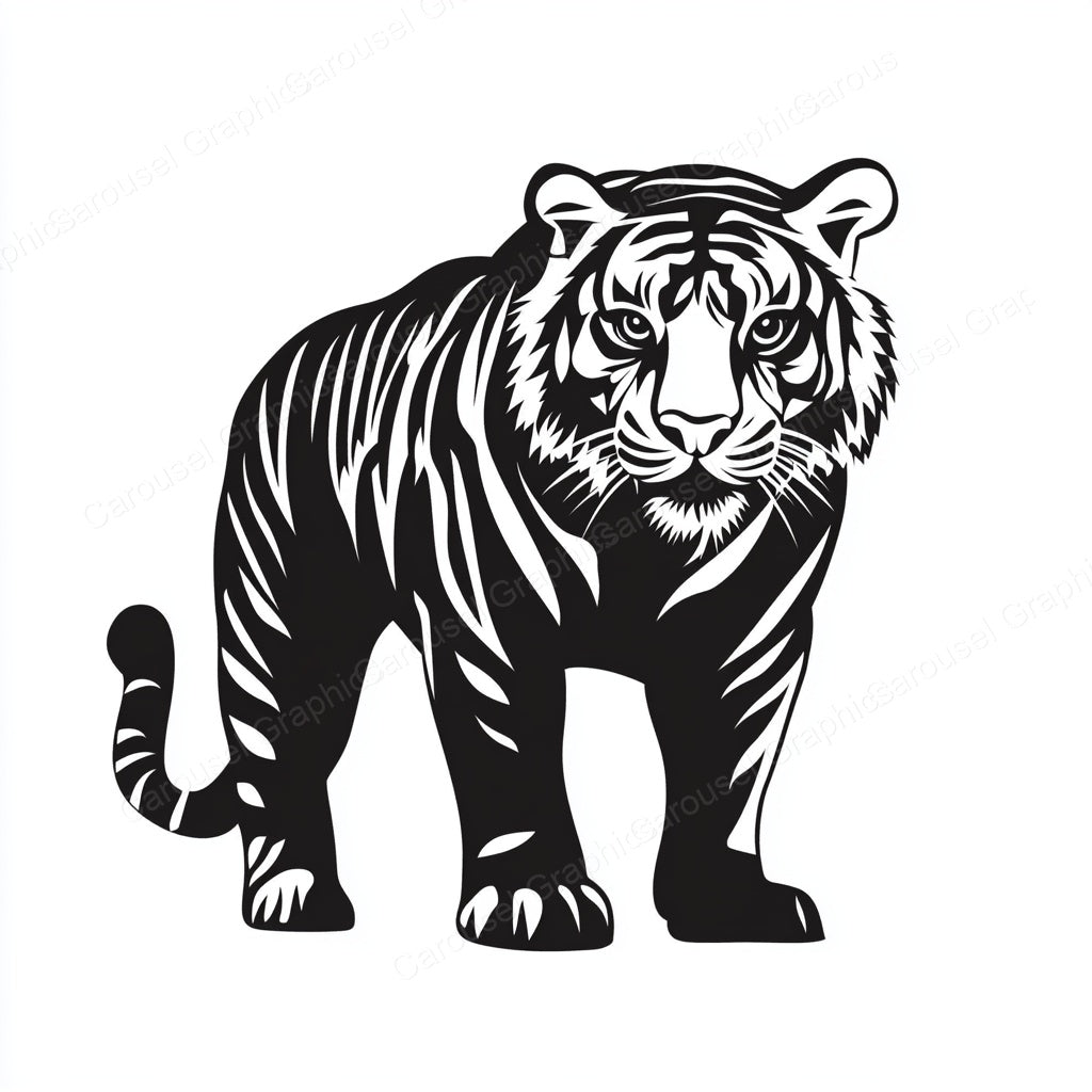 Tiger Vector Graphic preview