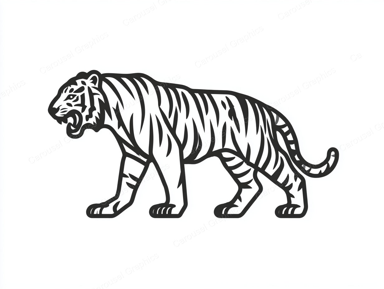 Tiger Vector Graphic preview