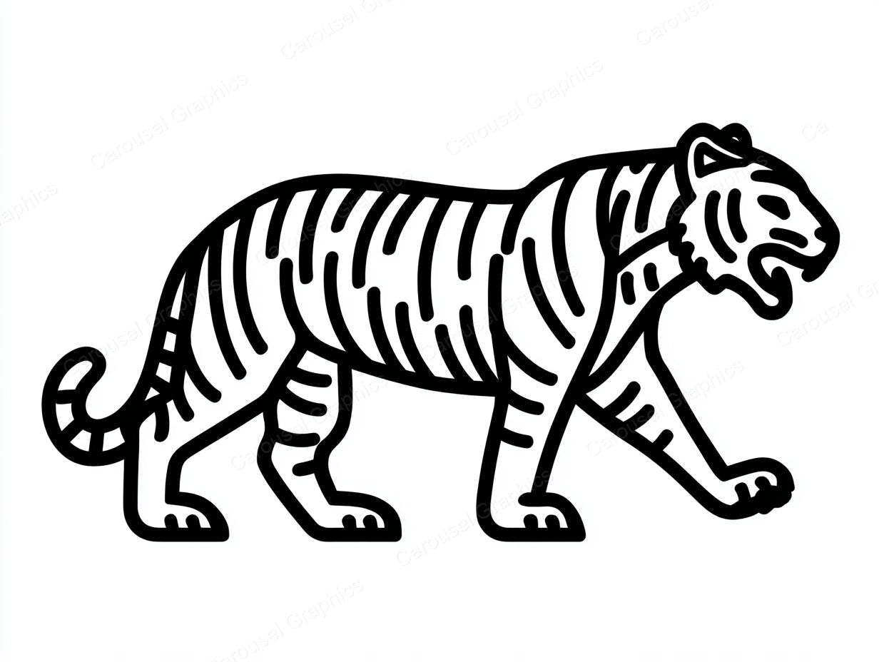 Tiger Vector Graphic preview