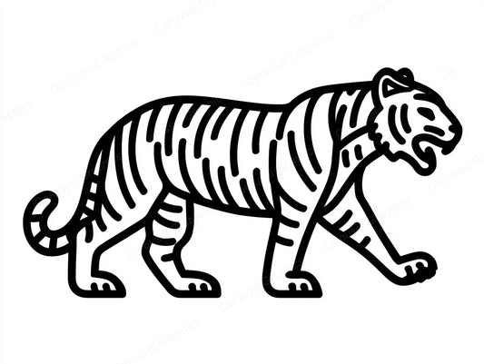 Tiger Vector Graphic preview