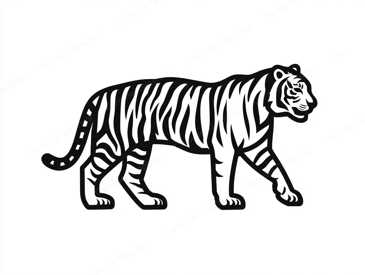 Tiger Vector Graphic preview
