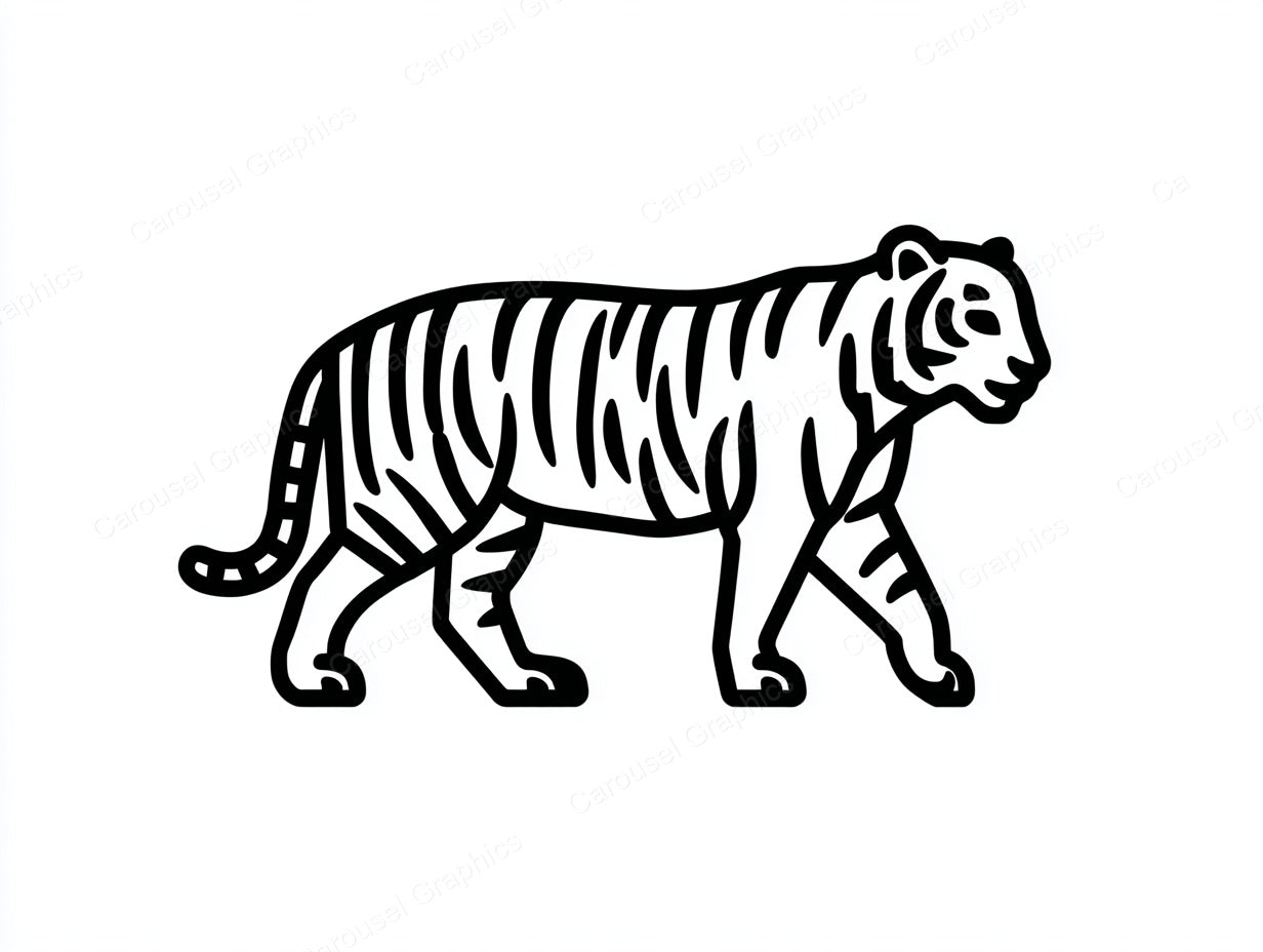 Tiger Vector Graphic preview
